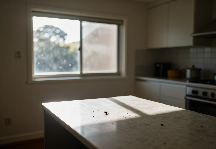 Ants swarming in a Carss Park backyard before emergency control